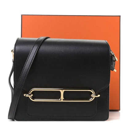 Hermes Evergrain Mini Sac Roulis Black 11 of 13