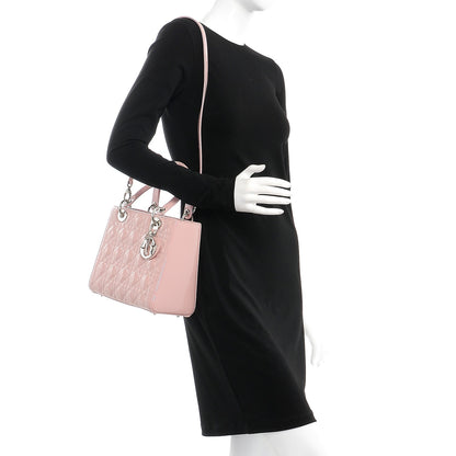 Christian Dior Patent Cannage Medium Lady Dior Rose Clair 2 of 8
