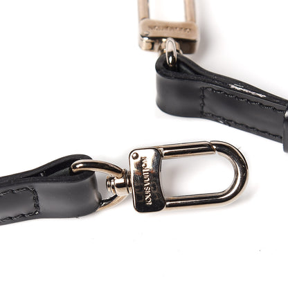 Louis Vuitton Calfskin 16mm Adjustable Shoulder Strap Black 4 of 6