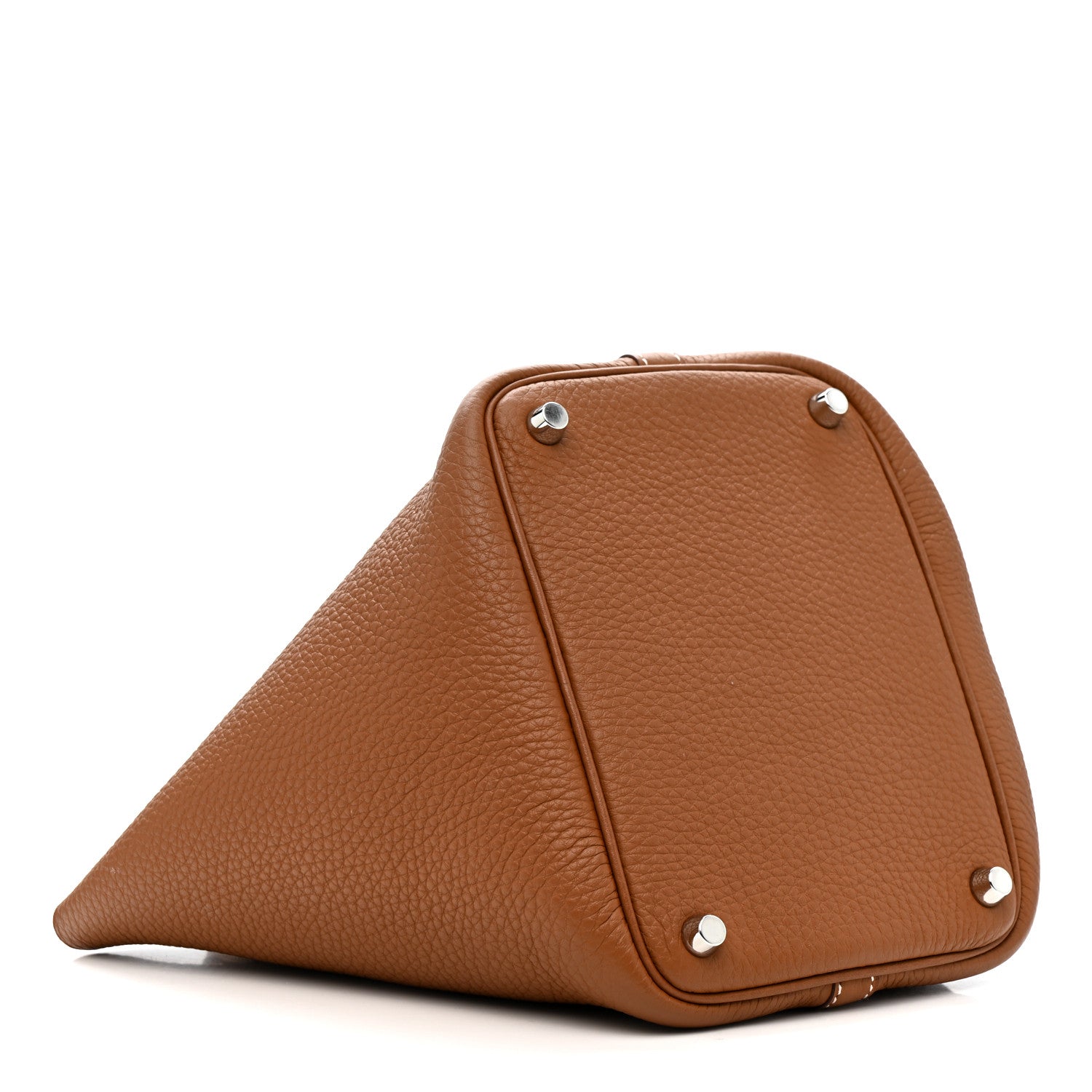 Hermes Taurillon Clemence Picotin Lock 18 PM Gold 4 of 11