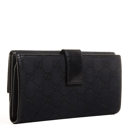 Gucci Monogram Continental Wallet Black 3 of 7