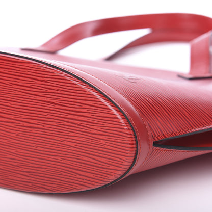 Louis Vuitton Epi Saint Jacques PM Castillan Red 9 of 9