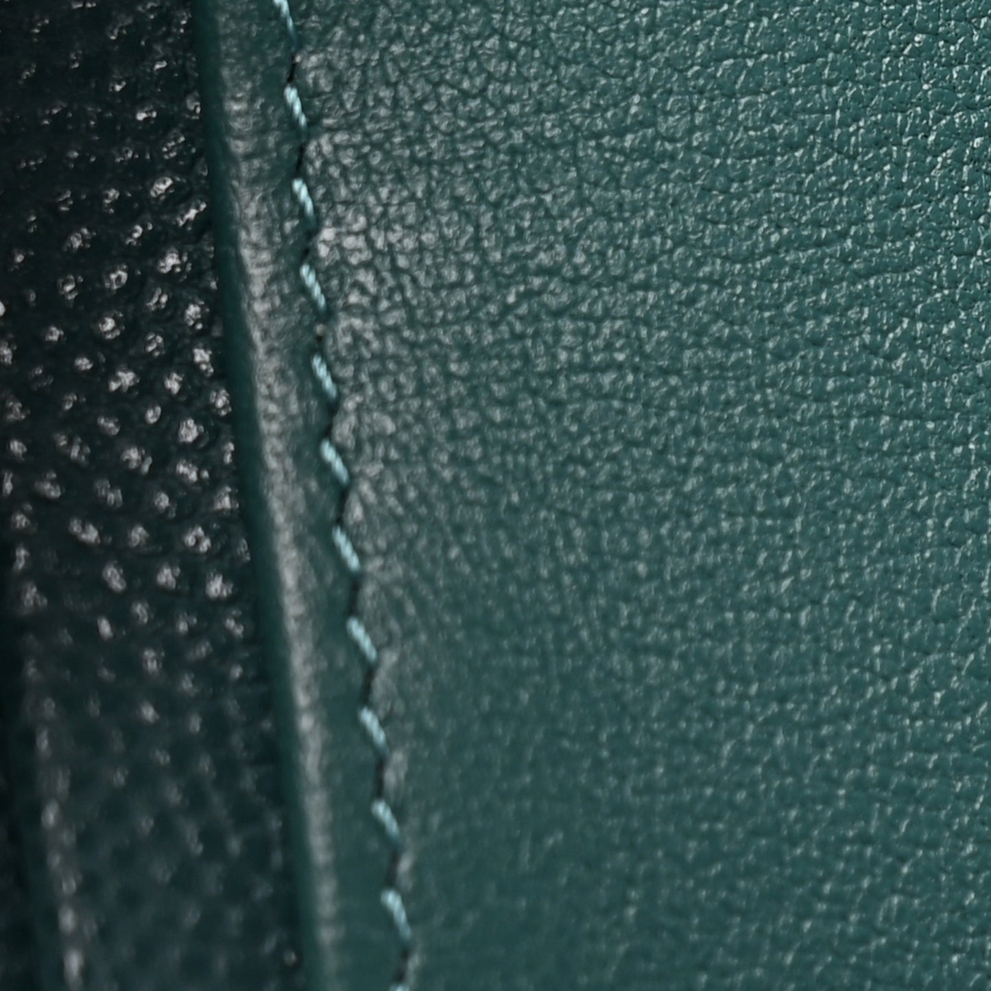 Caviar Quilted Medium Double Flap Green