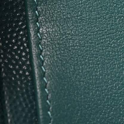 Chanel Caviar Quilted Medium Double Flap Green 11 of 11