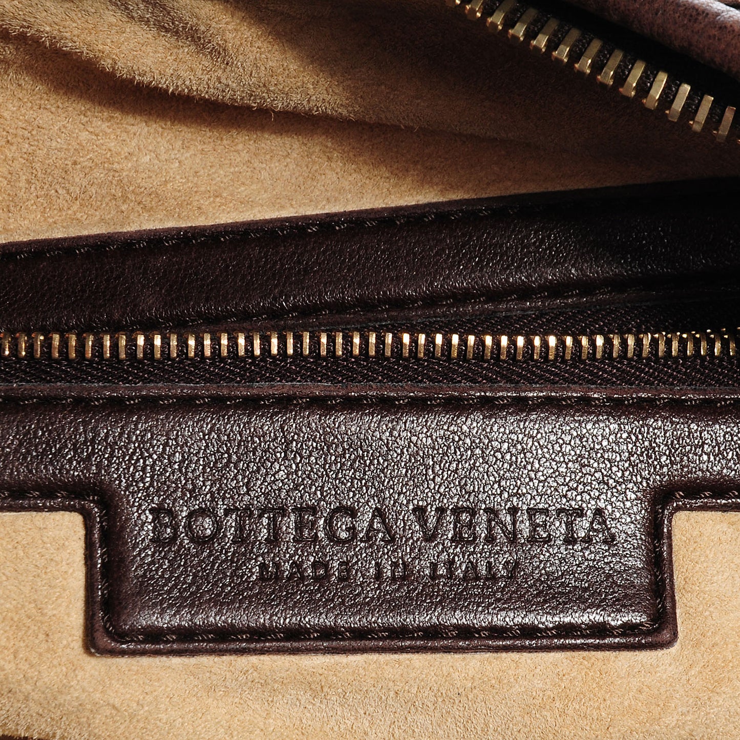 Nappa Intrecciato Medium Veneta Hobo Ebano