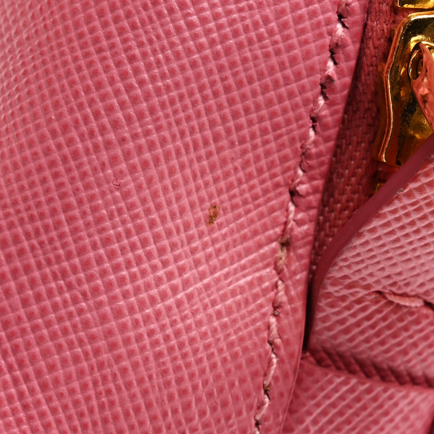 Prada Saffiano Lux Mini Promenade Tote Begonia 15 of 18