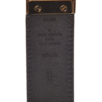 Louis Vuitton Damier Infini Calfskin Boston 30mm Reversible Belt 95 38 Moka 4 of 7