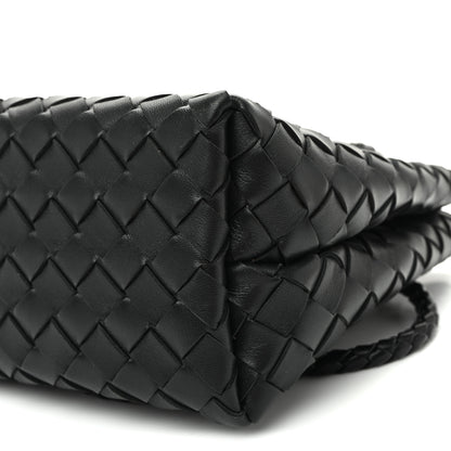 Bottega Veneta Nappa Intrecciato Small Andiamo Shoulder Bag Black 9 of 9