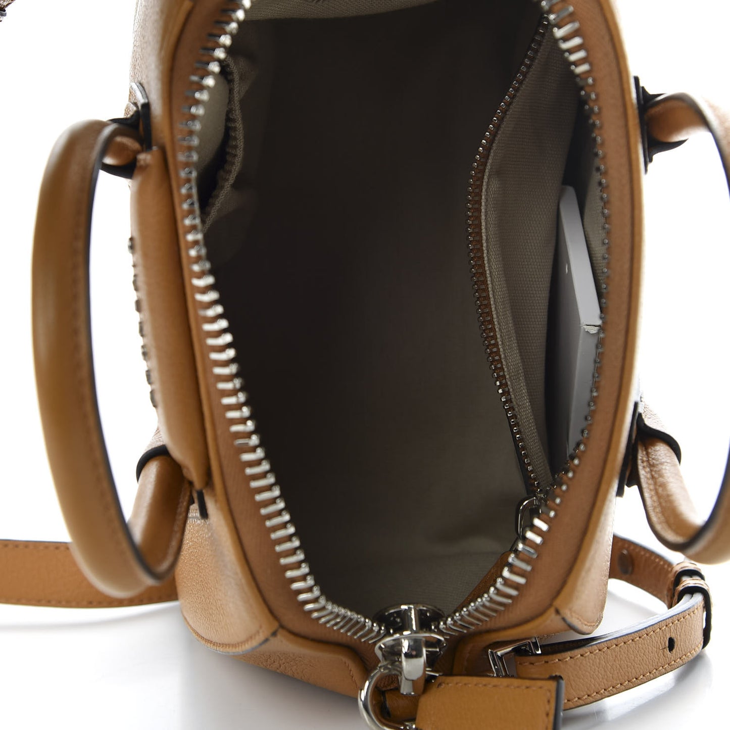Sugar Goatskin Mini Antigona Amber