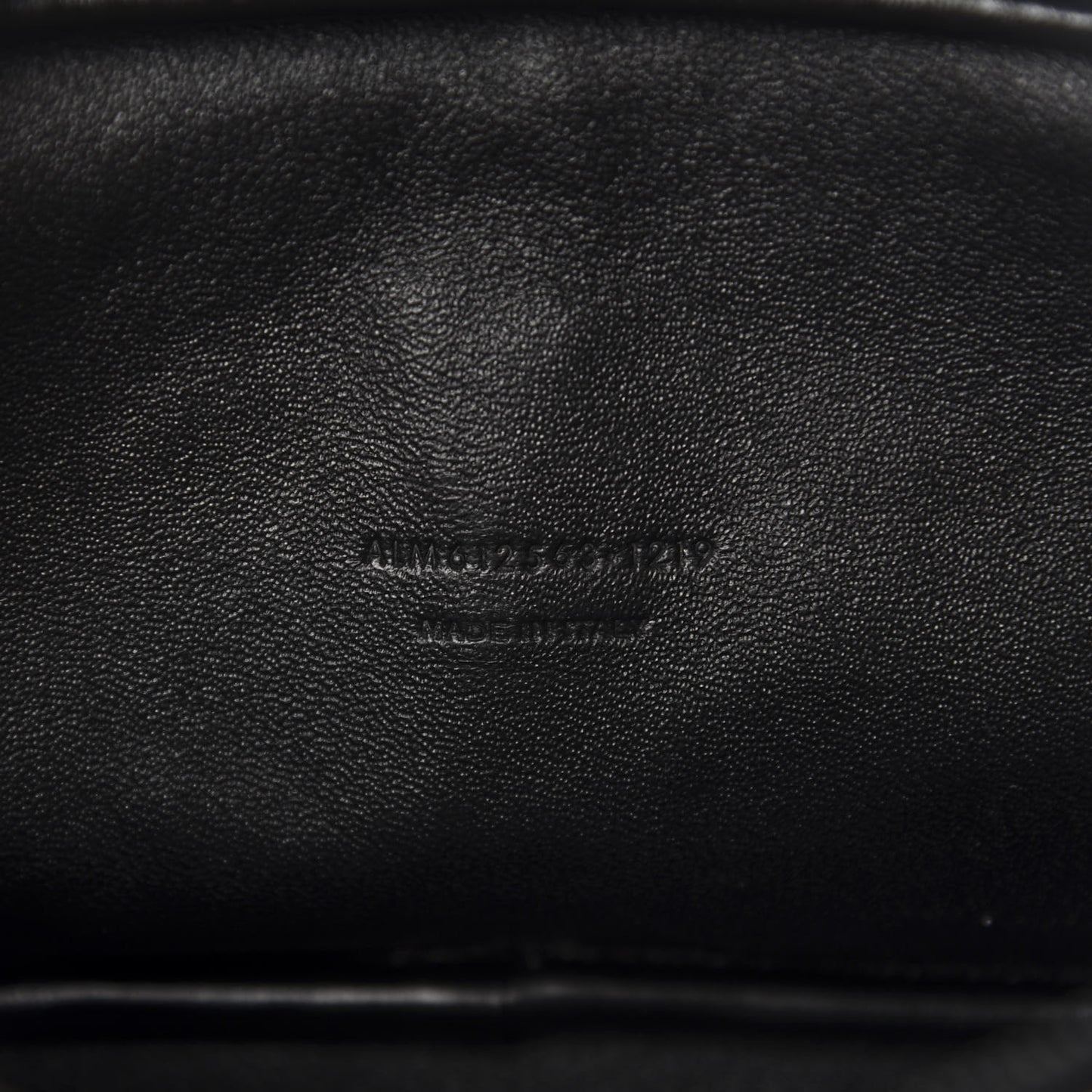 Calfskin Tiger Burnout Monogram Lou Camera Bag Black Multicolor