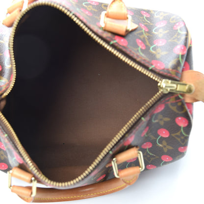 Louis Vuitton Monogram Cerises Speedy 25 5 of 10