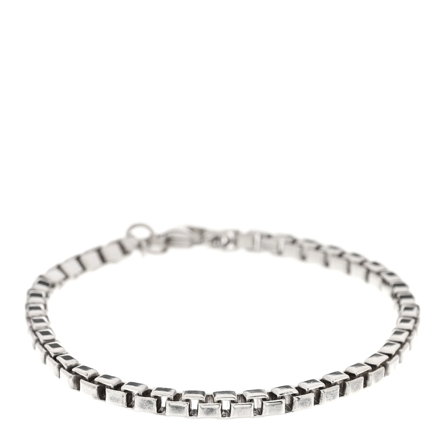 Sterling Silver 4mm Venetian Link Bracelet