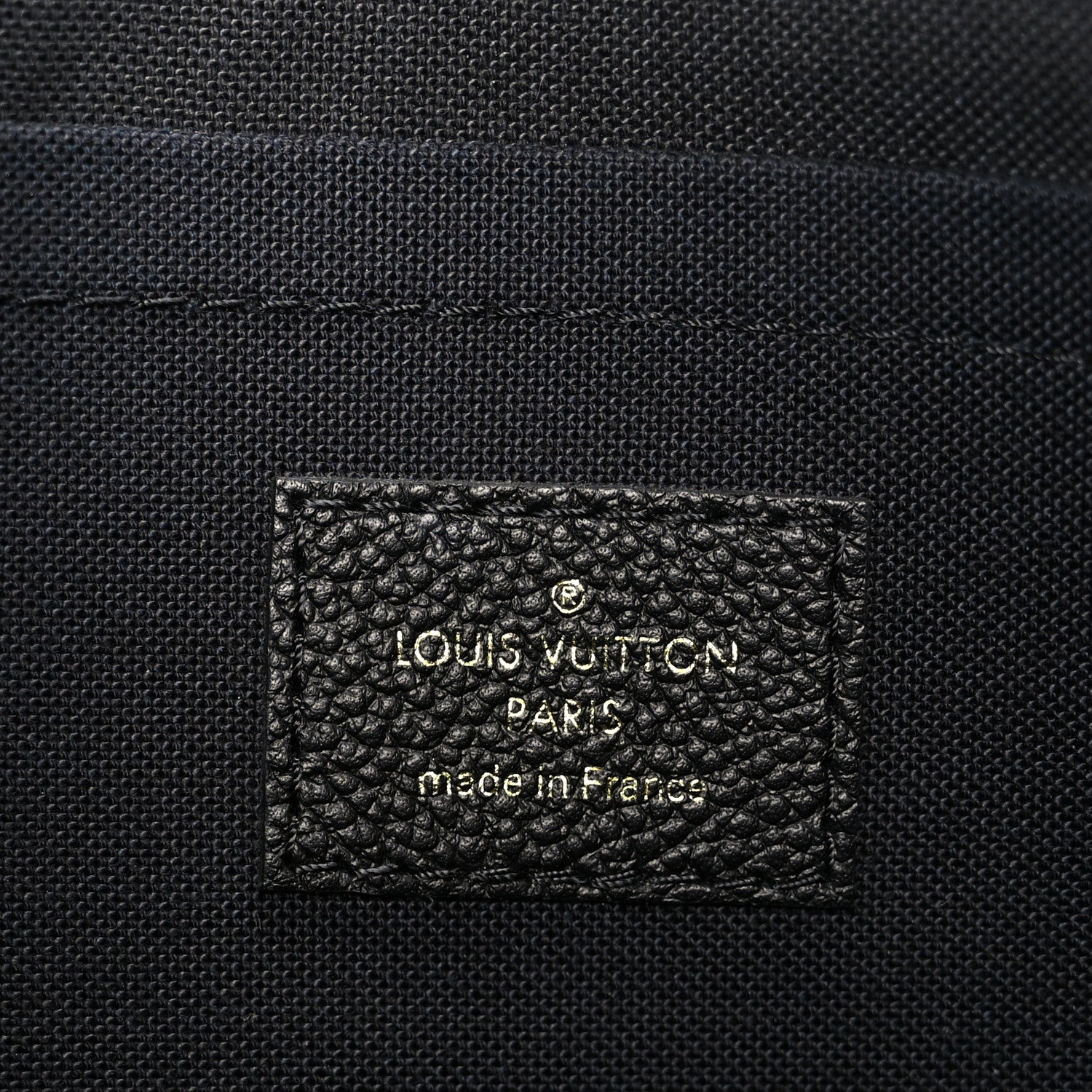 Louis Vuitton Empreinte Daily Pouch Black 6 of 8