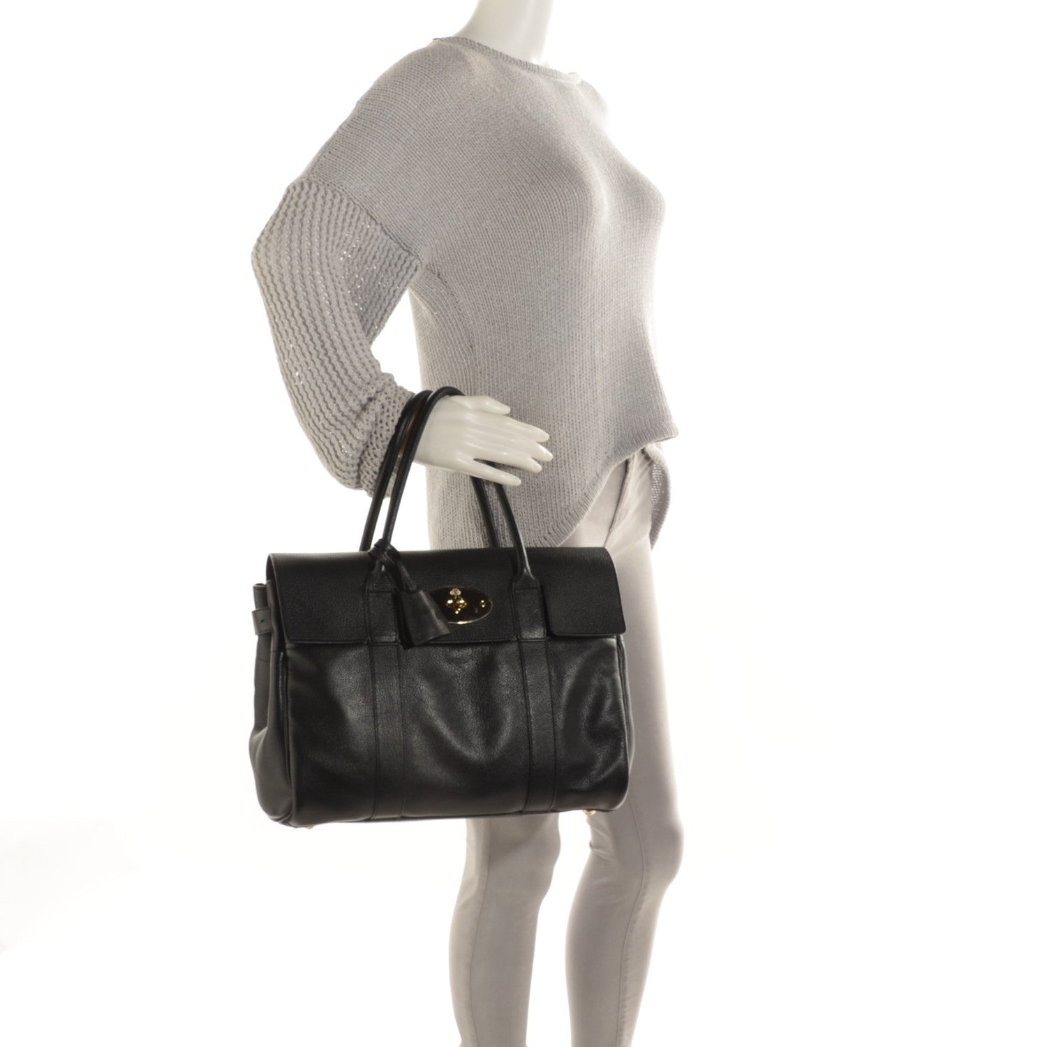 Mulberry Glossy Goat Bayswater Black 2 of 11