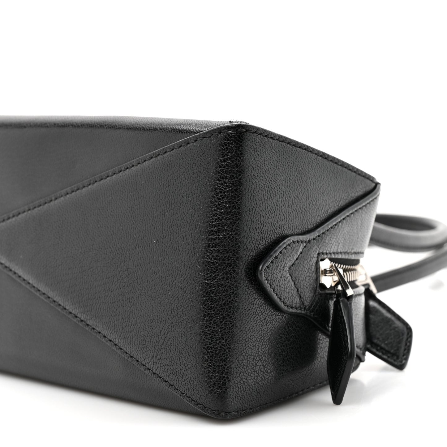 Goatskin Medium Le Teckel Bag Black