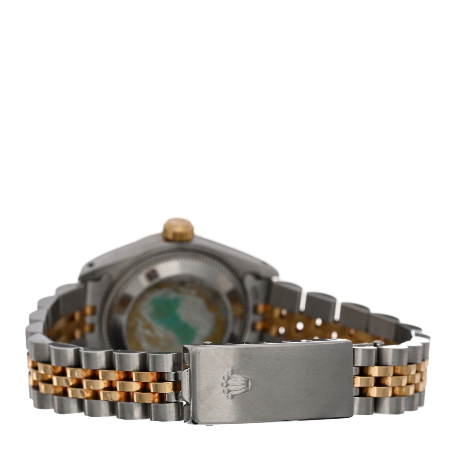 Stainless Steel 18K Yellow Gold 26mm Oyster Perpetual Datejust Watch Champagne 69173
