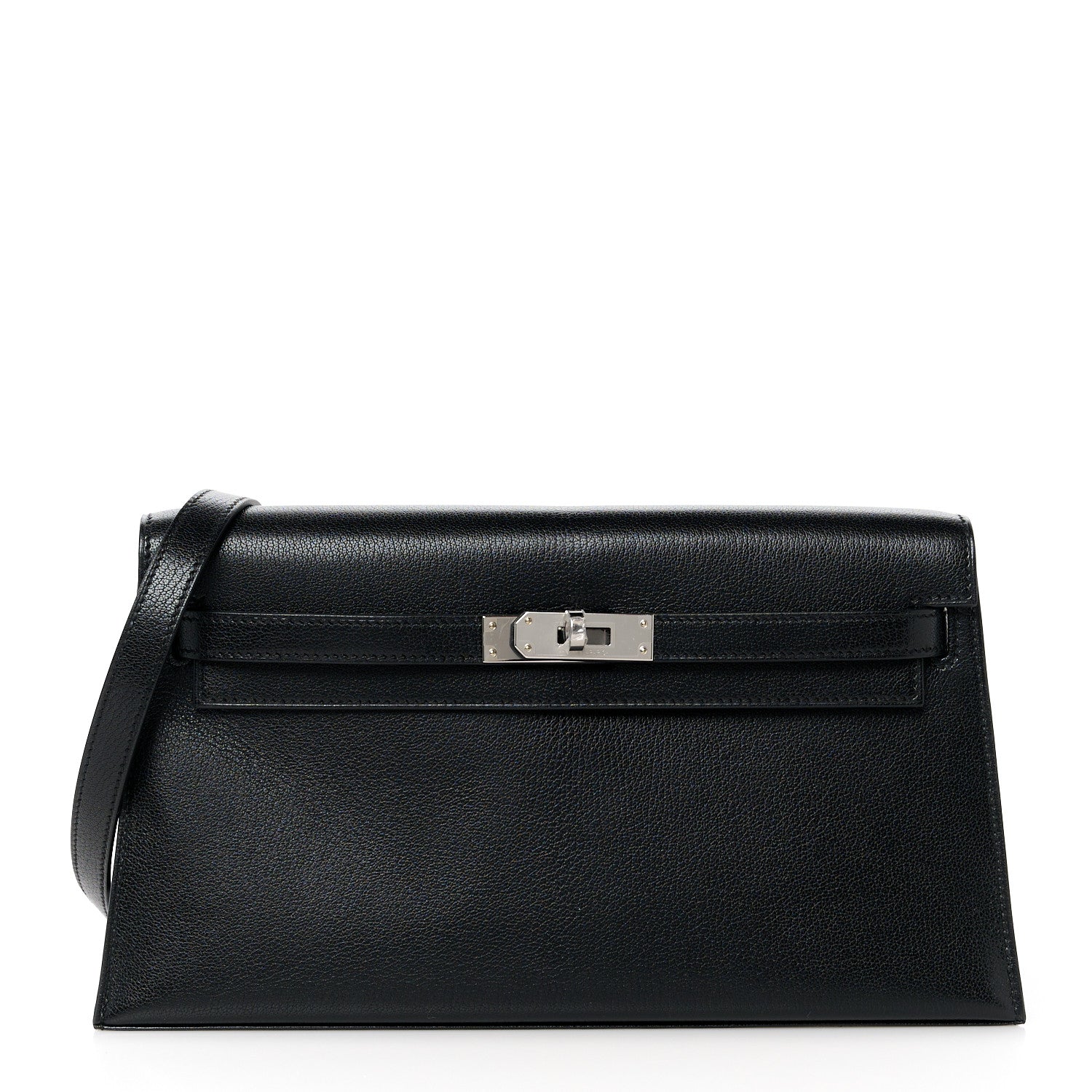 Hermes Chevre Chamkila Kelly Elan Black 1 of 13