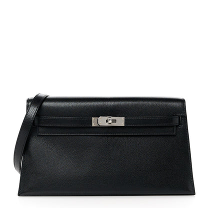 Hermes Chevre Chamkila Kelly Elan Black 1 of 13