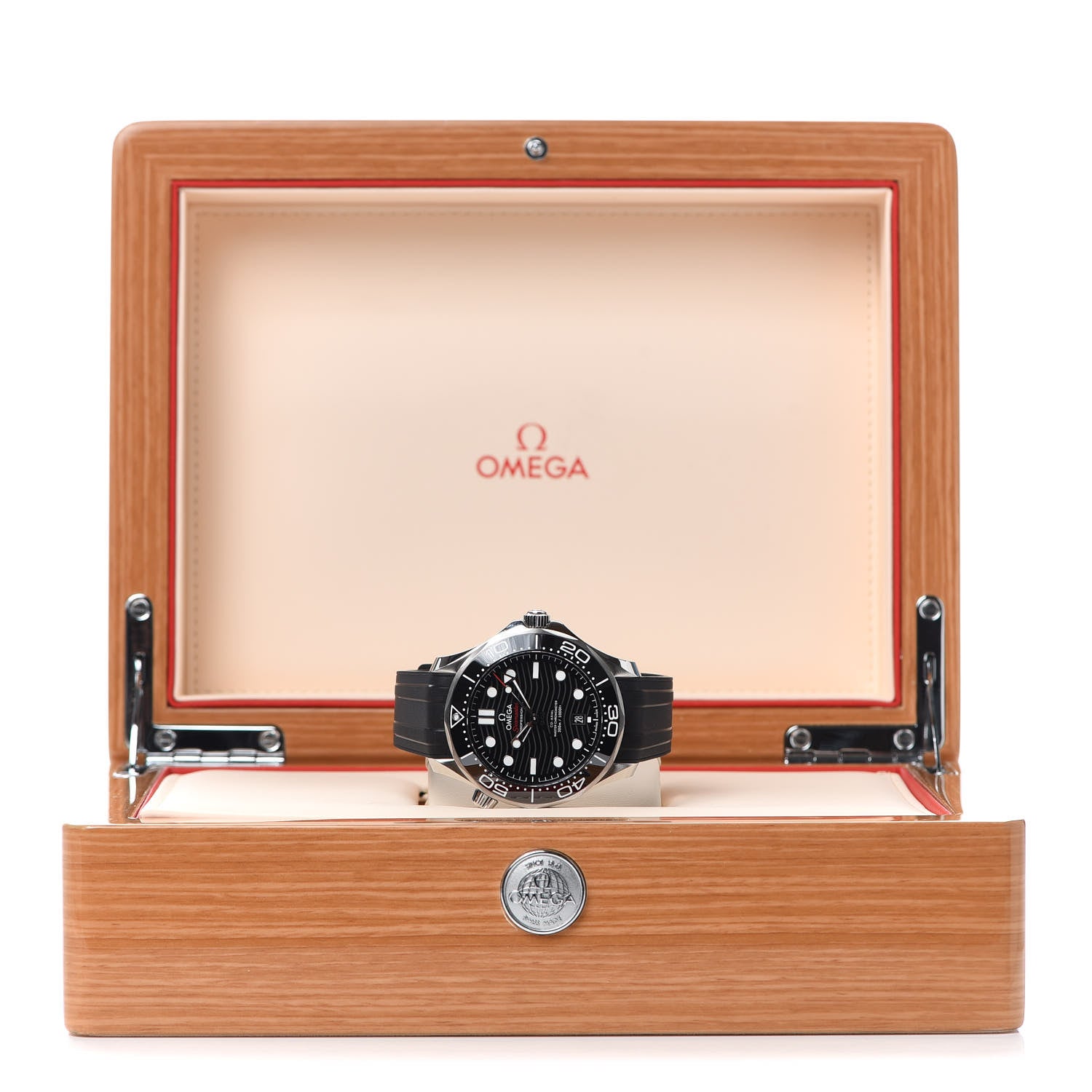 Omega Stainless Steel Rubber 42mm Seamaster Diver 300M Co-Axial Master Chronometer Automatic Watch Black 210.32.42.20.01.001 5 of 5