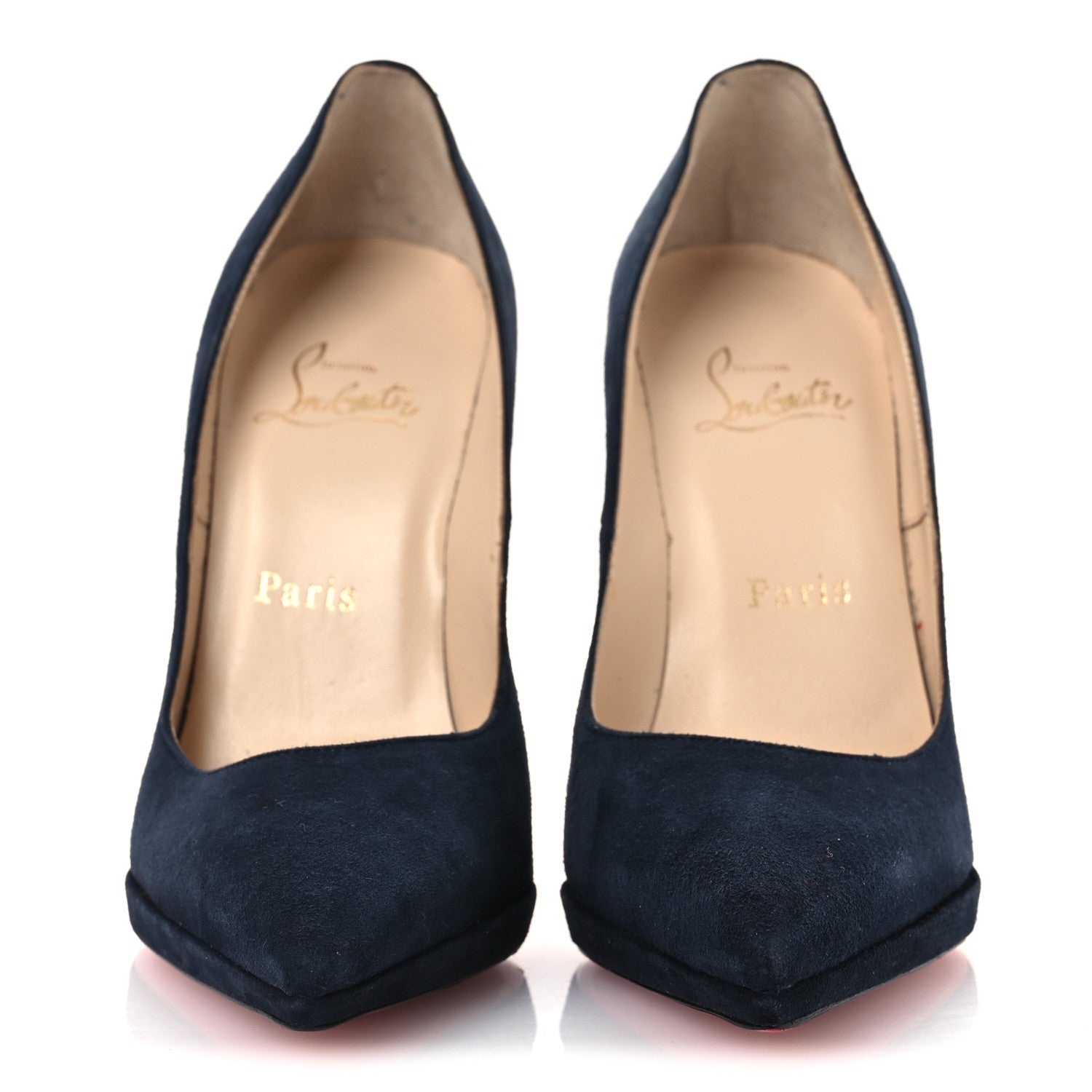 Christian Louboutin Suede So Kate 120 37 Pumps 37 Navy 3 of 14