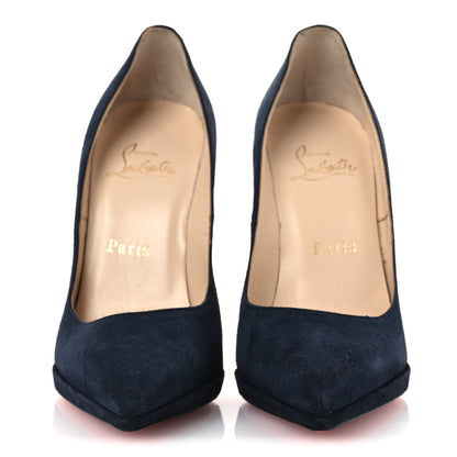 Christian Louboutin Suede So Kate 120 37 Pumps 37 Navy 3 of 14