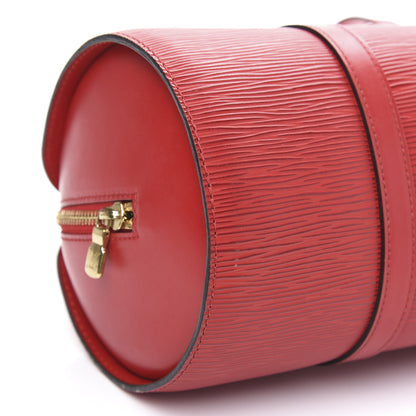 Louis Vuitton Epi Soufflot Castillan Red 6 of 10