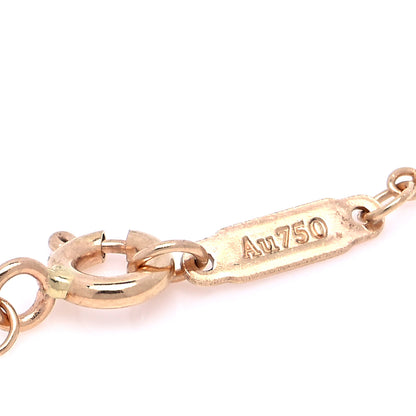 Tiffany 18K Rose Gold Diamond Atlas Pierced Bracelet 6 of 7