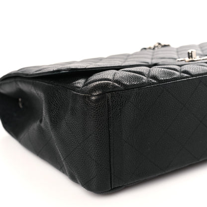 Chanel Caviar Quilted Maxi Single Flap Black 8 of 9