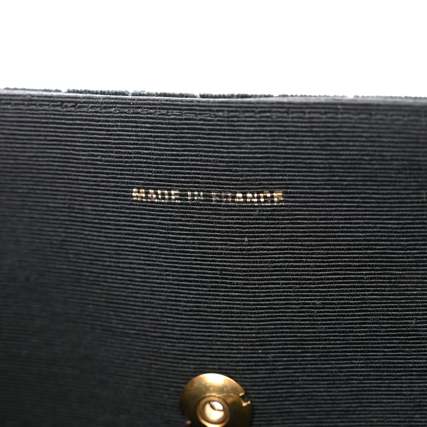 Chanel Velvet Vertical Horizontal Quilt Single Flap Black 7 of 11