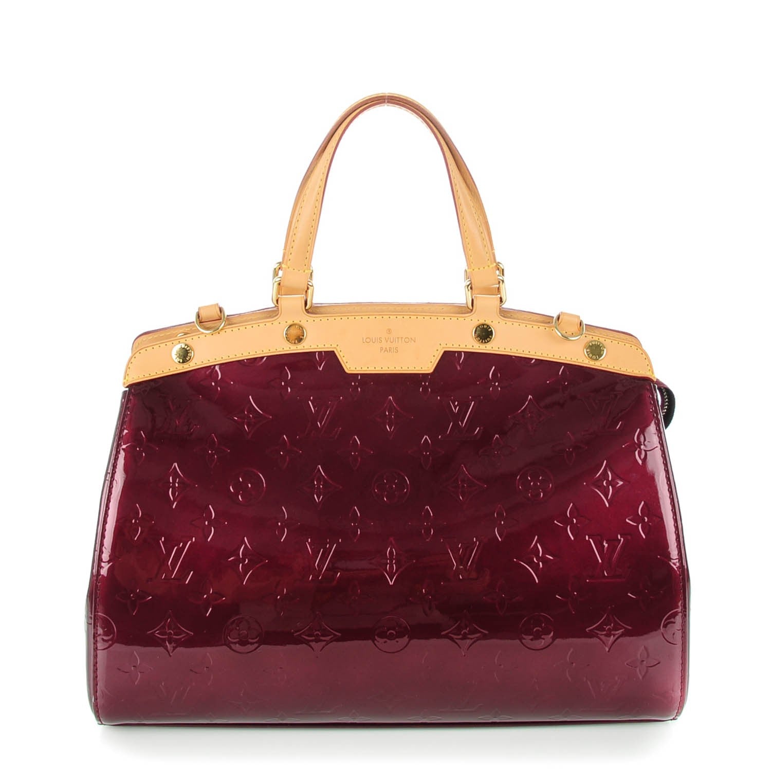 Louis Vuitton Vernis Brea MM Rouge Fauviste 1 of 7