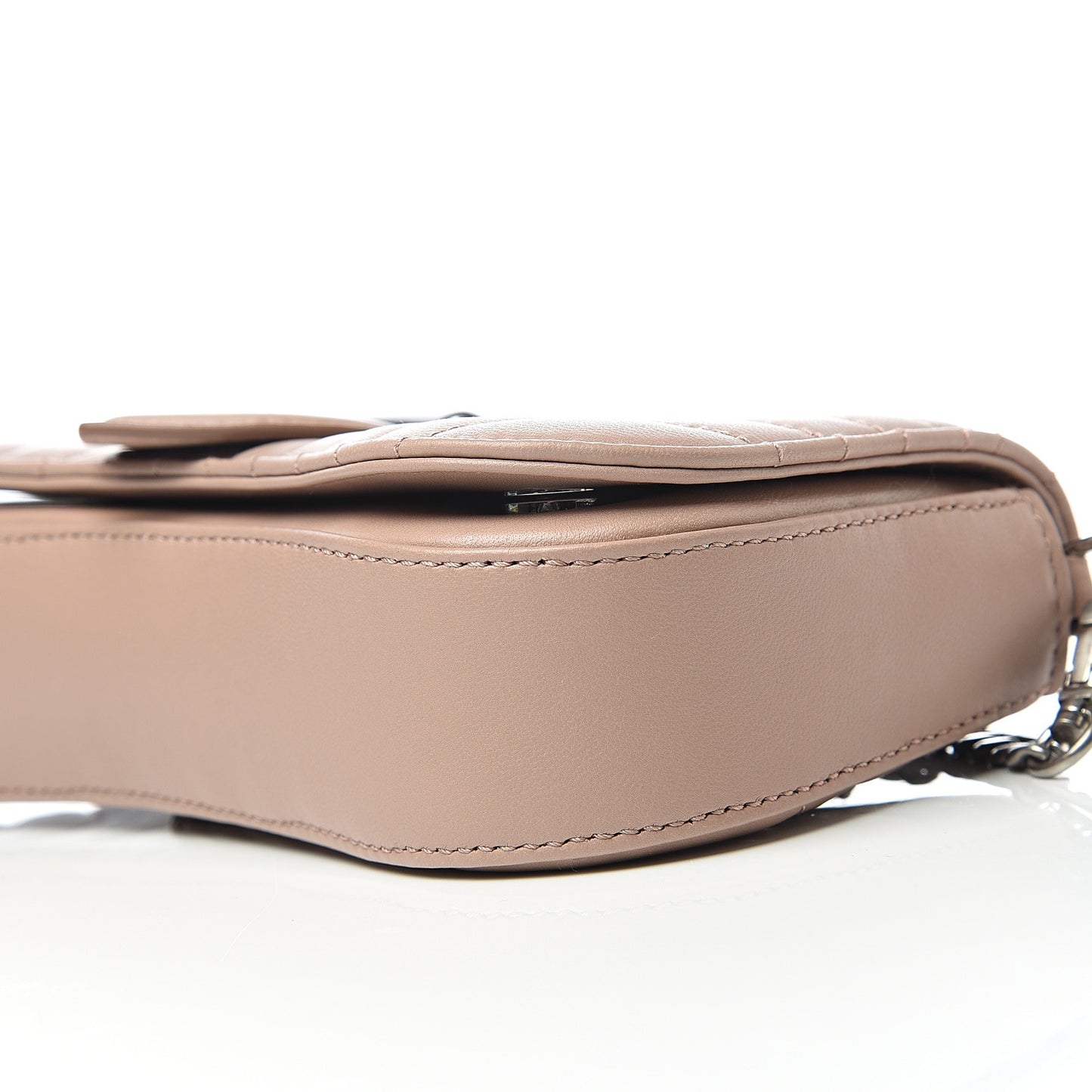 Nappa Diagramme Mini Sidonie Chain Crossbody Bag Cipria