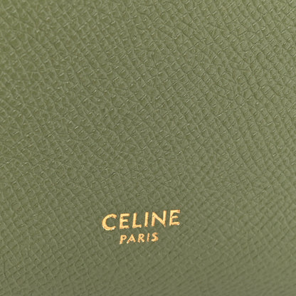 Celine Grained Calfskin Micro Belt Bag Army Green 7 of 10