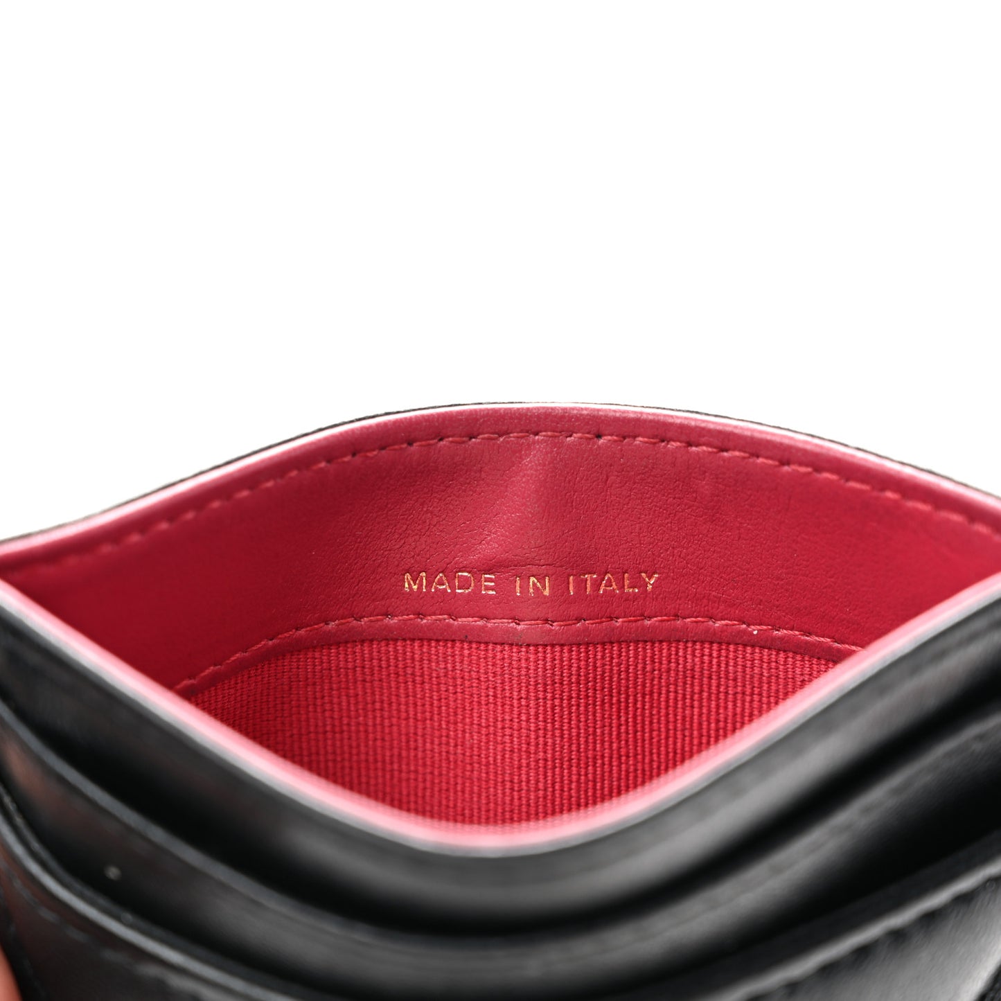 Lambskin Quilted Chanel 19 Card Holder Black