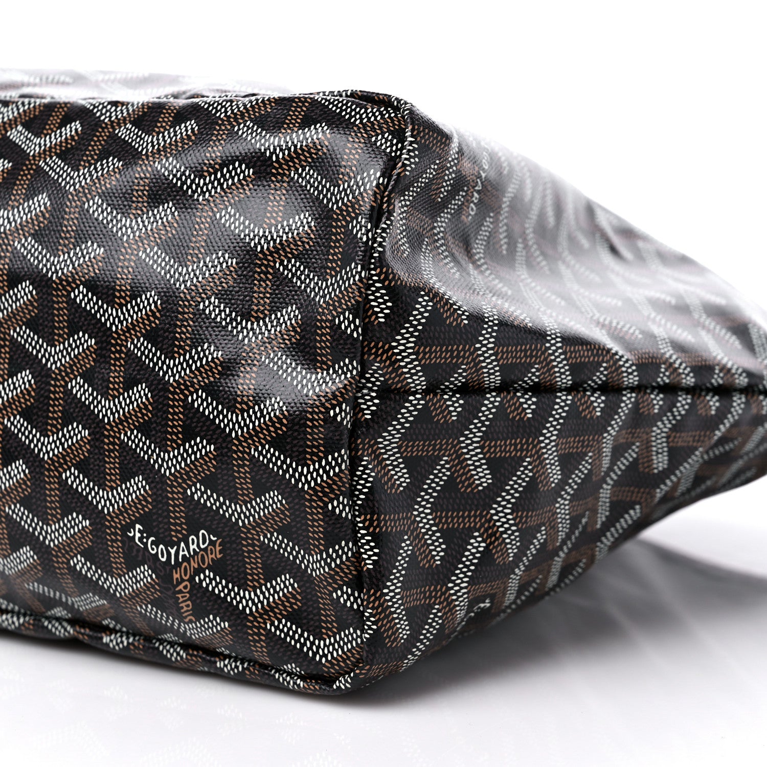 Goyard Goyardine Saint Louis PM Black Gold 10 of 10