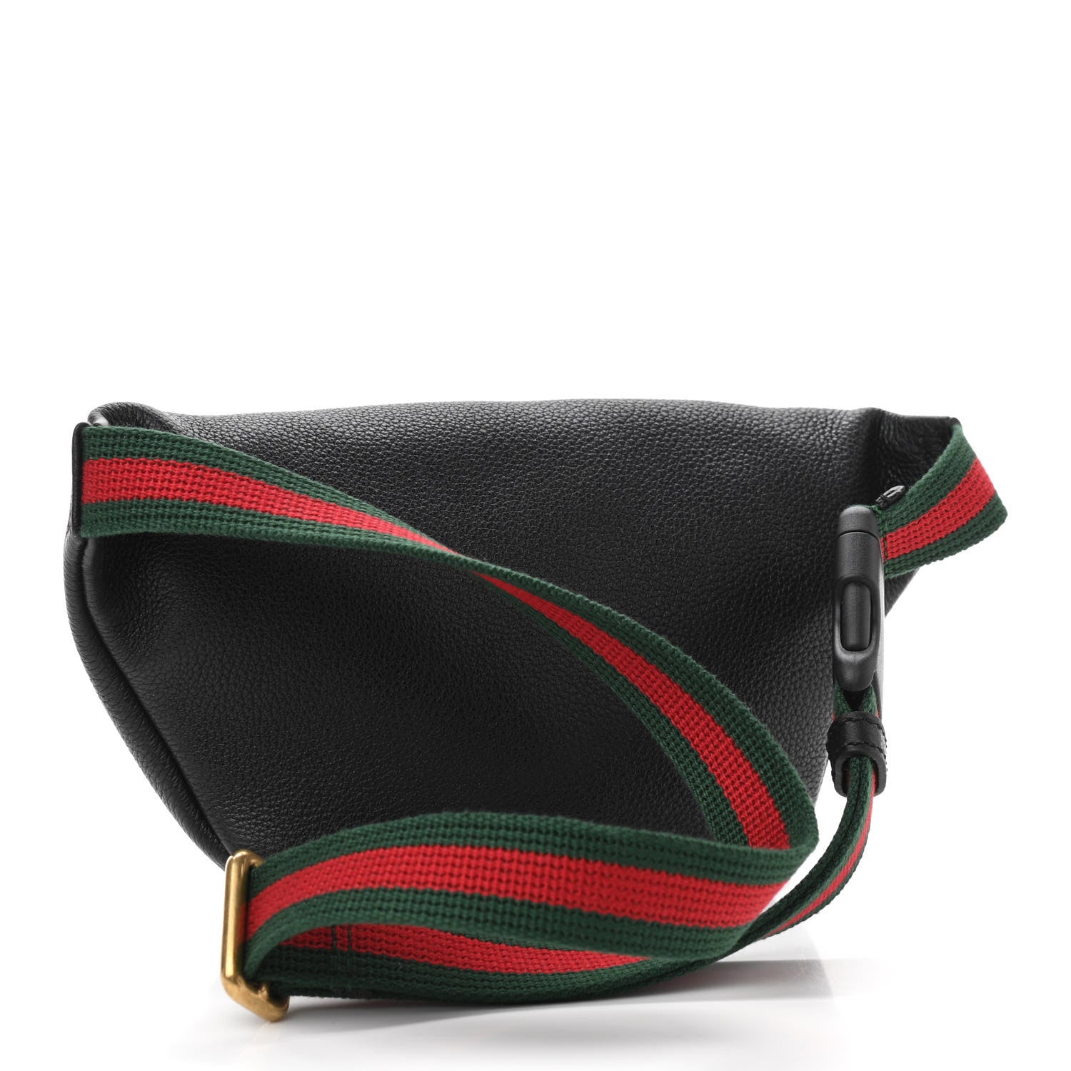 Gucci Grained Calfskin Small Logo Belt Bag Black 3 of 10