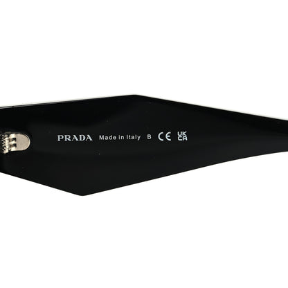 Prada Acetate Symbole Sunglasses SPR B18 Black 5 of 6