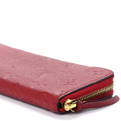 Louis Vuitton Empreinte Clemence Wallet Cherry 10 of 11