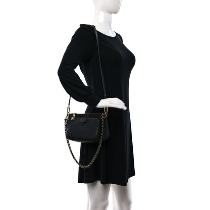 Louis Vuitton Empreinte Monogram Giant Multi Pochette Accessories Black 2 of 13