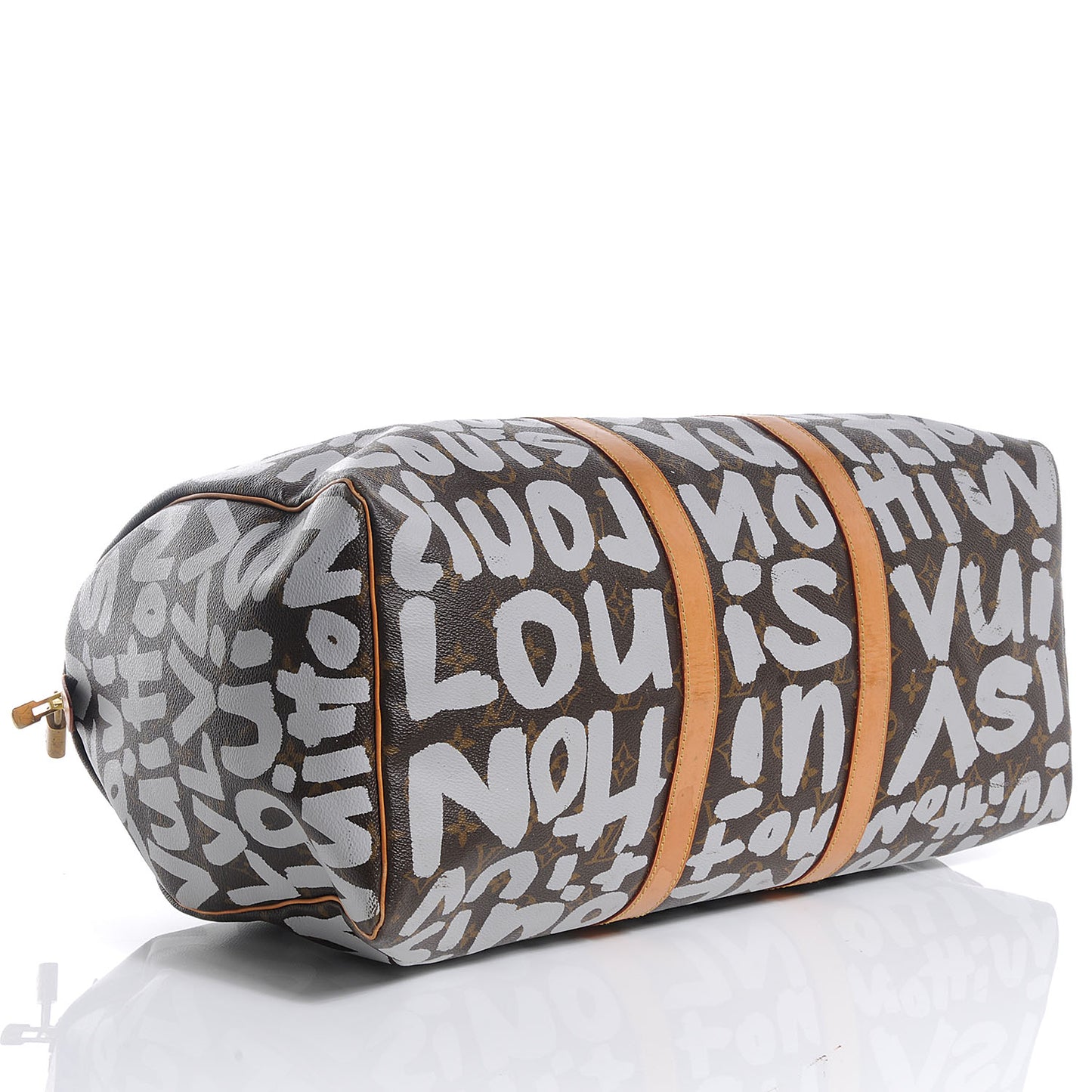 Graffiti Keepall 50 Silver