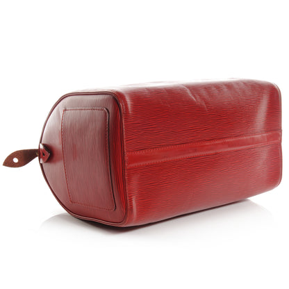 Louis Vuitton Epi Speedy 30 Red 4 of 8