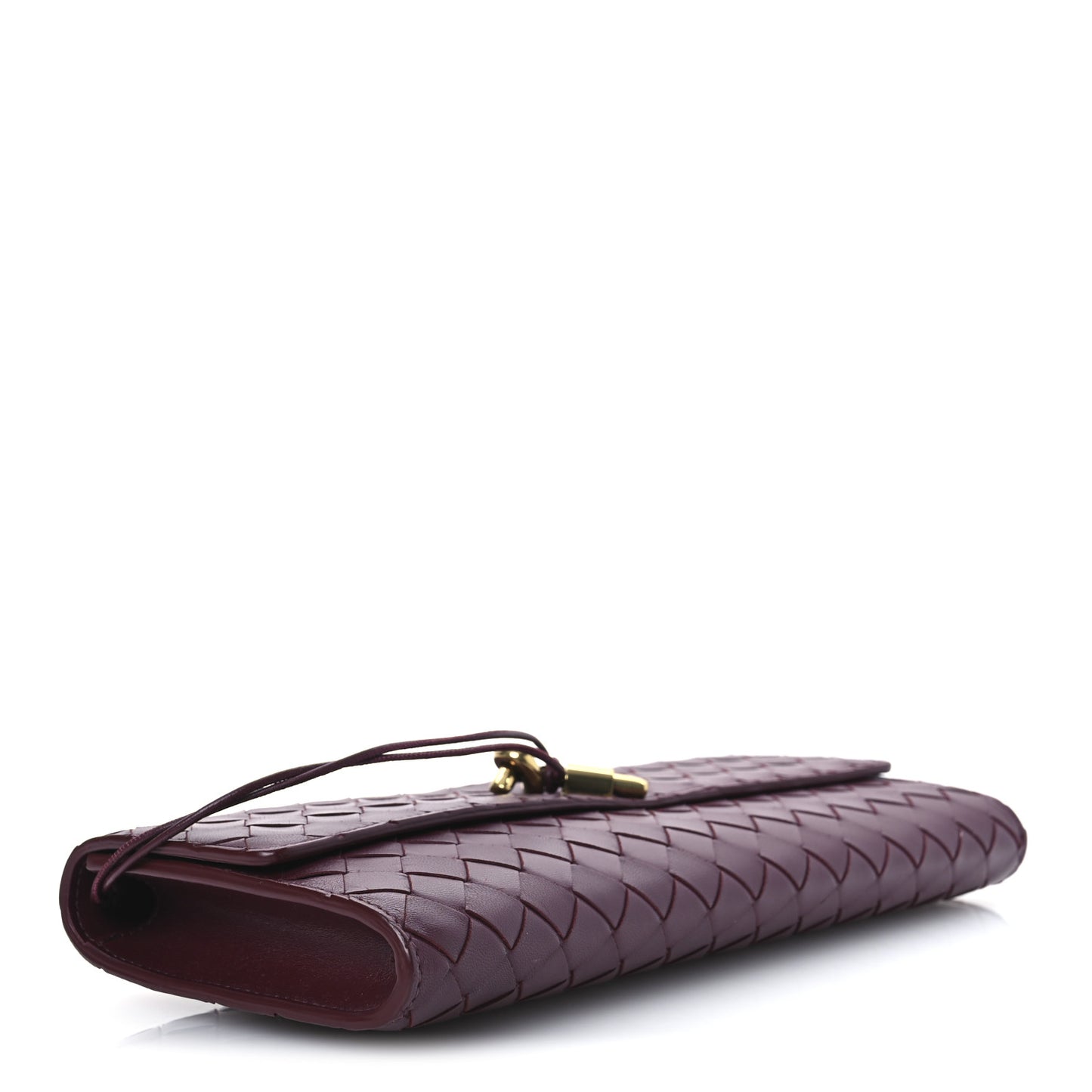 Nappa Intrecciato Long Andiamo Top Handle Clutch Barolo