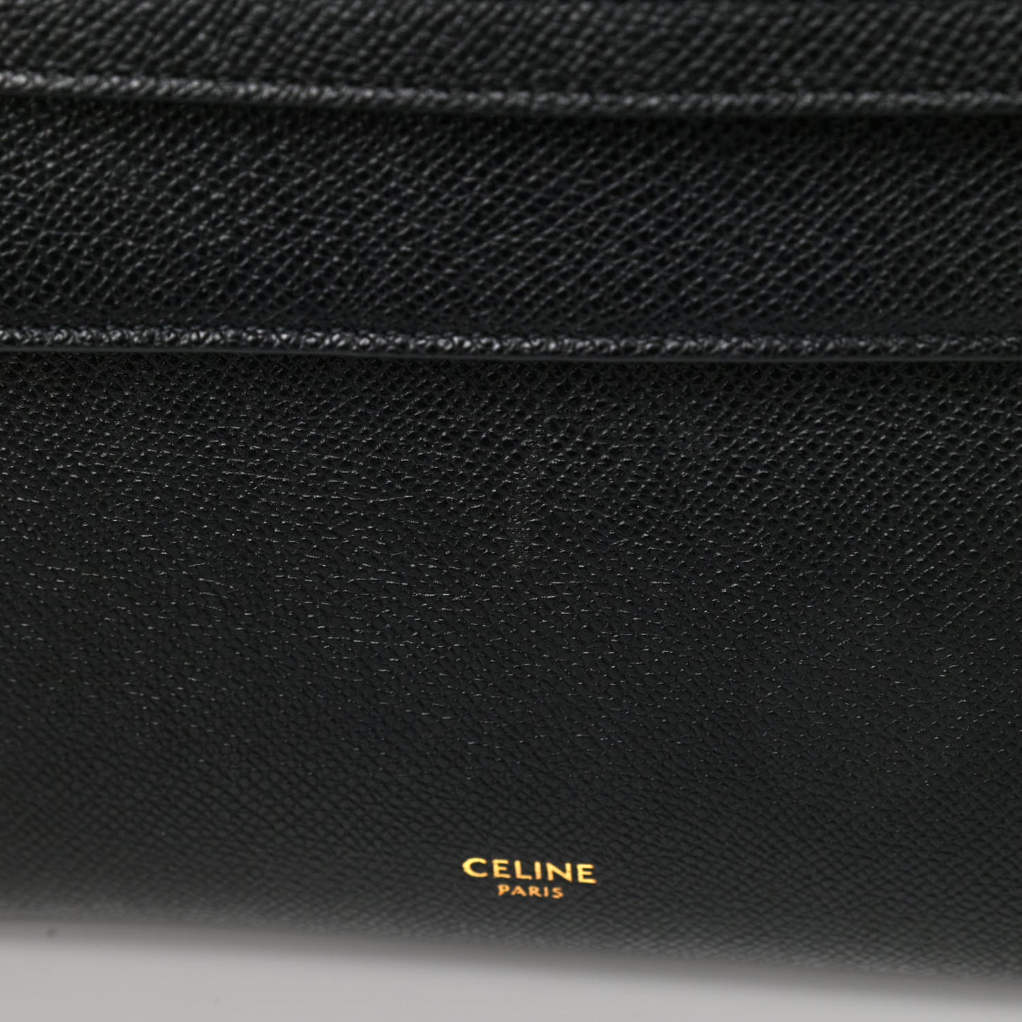 Grained Calfskin Micro Belt Bag Black