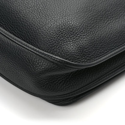Hermes Taurillon Clemence Evelyne III TGM Black 11 of 15