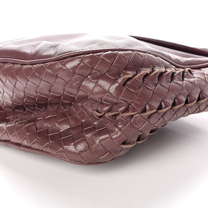 Bottega Veneta Patent Goatskin Intrecciato Hobo Purple 11 of 11