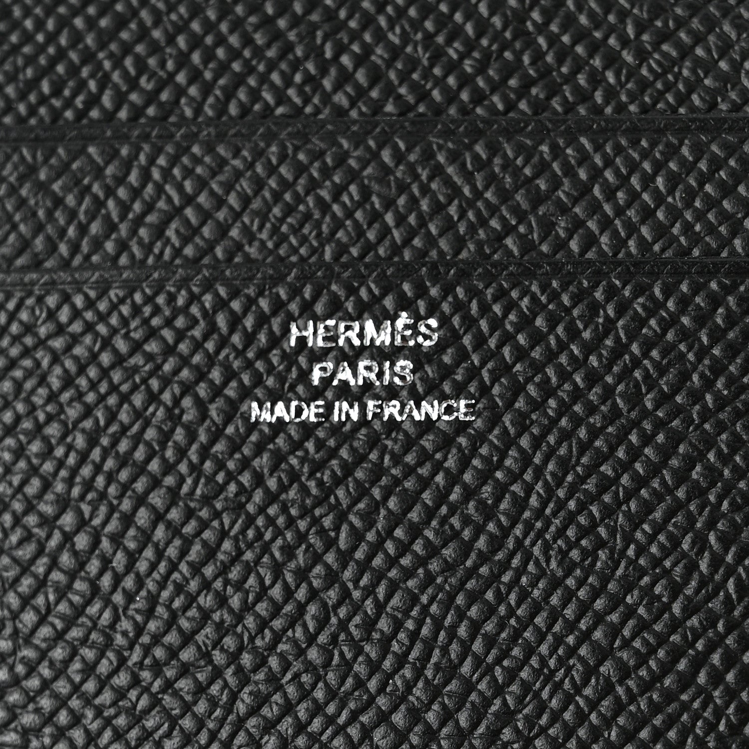 Hermes Epsom MC2 Euclide Card Holder Case Black 6 of 8