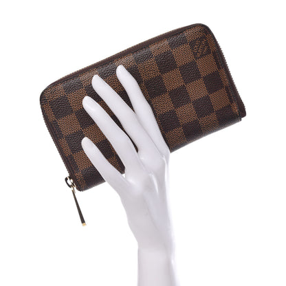 Louis Vuitton Damier Ebene Zippy Compact Wallet 2 of 9