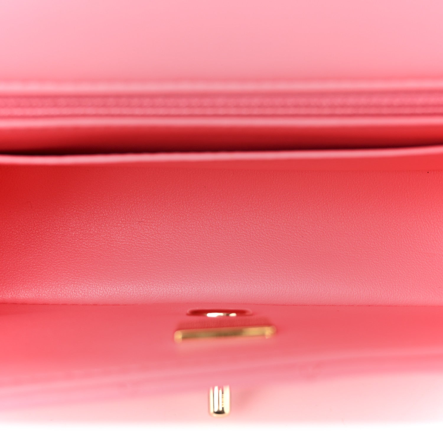 Chanel Lambskin Quilted Mini Rectangular Flap Pink 5 of 12
