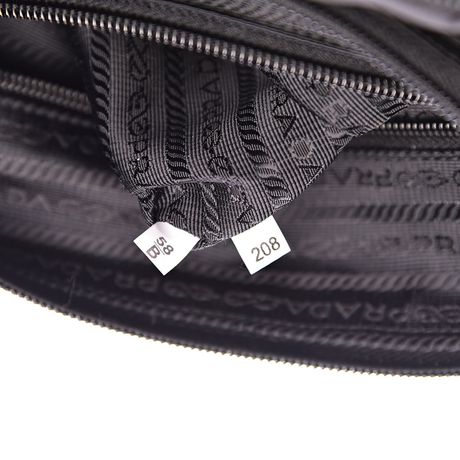 Prada Nylon Vela Sport Messenger Bag Black 7 of 10