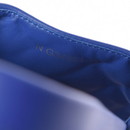 Chanel Lambskin Quilted CC Mules Sandals 36 Dark Blue 6 of 10