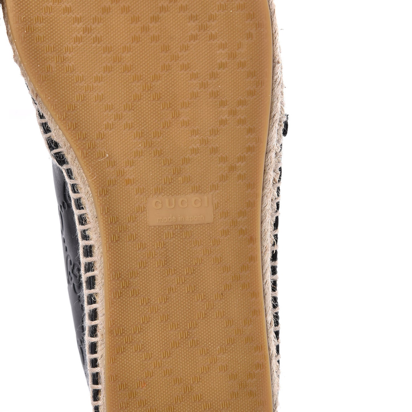 Guccissima Signature Espadrilles 38.5 Black